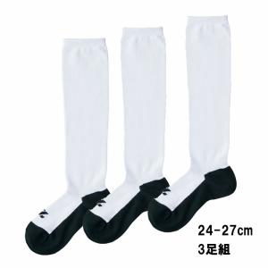 ゼット ZETT 足底ブラック 3Pソックス ...の詳細画像3