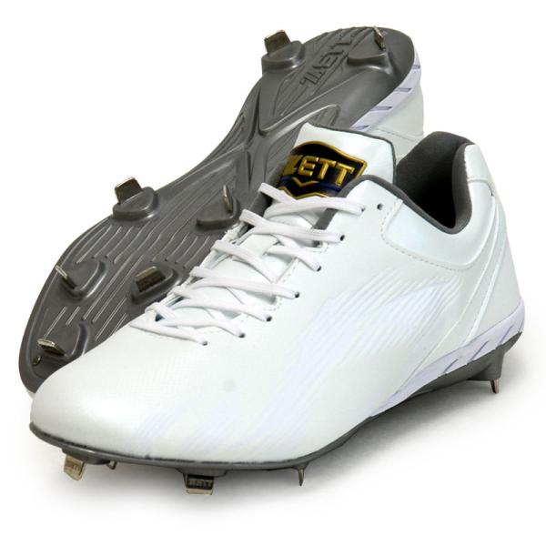 ゼット ZETT  埋込みスパイク ネオステイタスWH  野球 金具スパイク 金具埋め込み  25A...