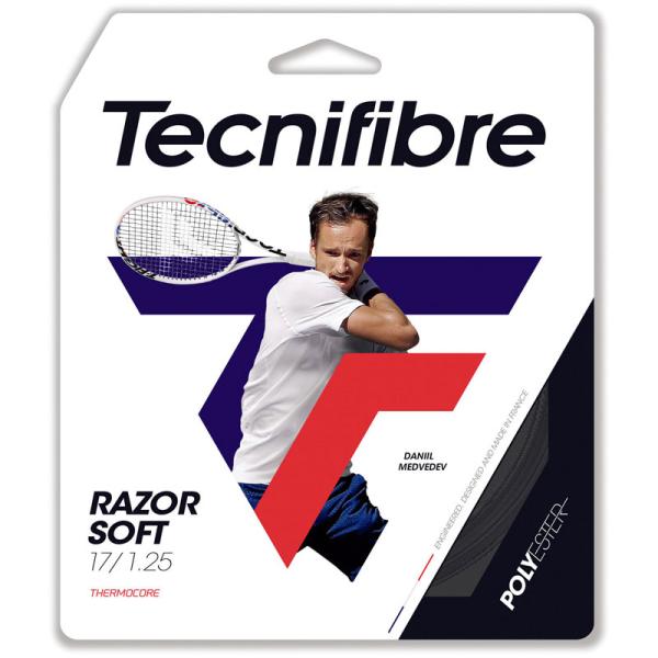 Tecnifibre(テクニファイバー) RAZOR SOFT(レイザーソフト) 硬式テニス ストリ...