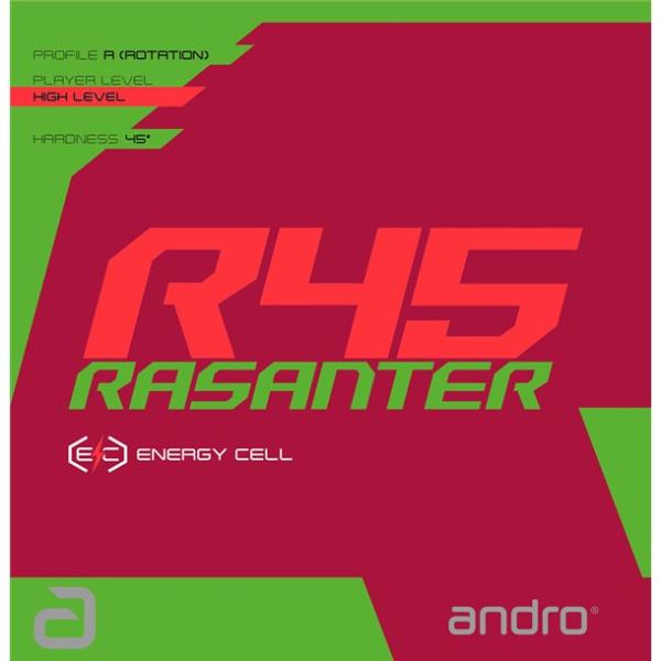 アンドロ andro ラザンターR45 卓球ラバー (110021093-rd)
