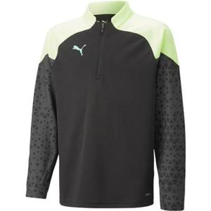 プーマ PUMA  INDIVIDUALCUP トレーニング /14  ジップ トップ JR  ジュニア サッカー トレーニングシャツ  23SP (658679-51)｜pitsports