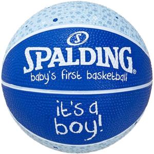 spalding(スポルディング) ベイビーズファーストボーイSZ1 ブルー バスケット 競技ボール (65892z)｜pitsports