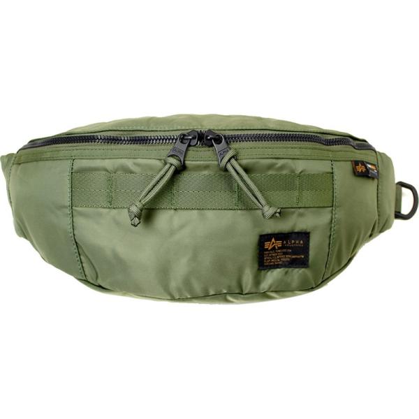 アルファインダストリーズalphaindustr AI TZ1082 WAIST BAG GRN カ...