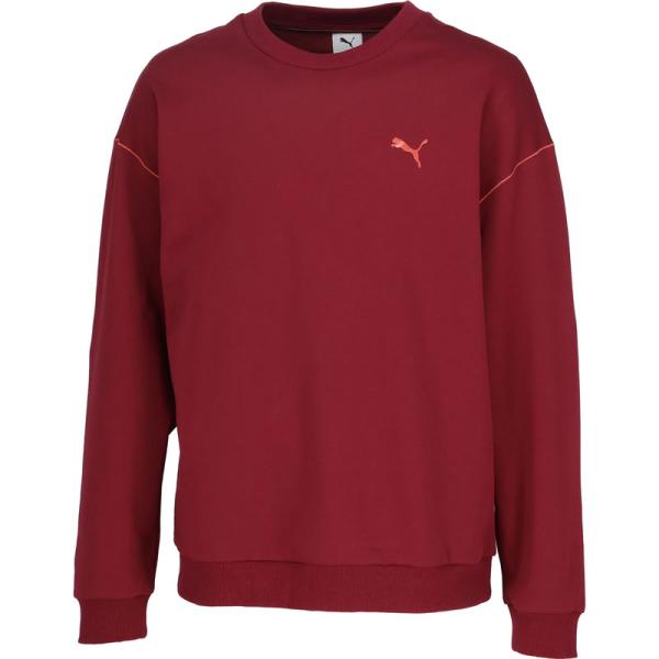 PUMA(プーマ) ESS MX リラックスド クルー DK スポーツスタイル ウェア スウェットシ...
