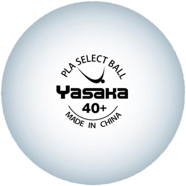 プラセレクトボール ホワイト yasaka ヤサカ タッキュウキョウギボール (a61)