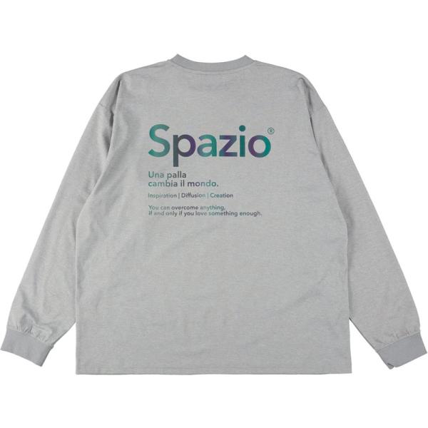 Spazio スパッツィオ オーバーサイズオーロラptロンT フットサル 長袖Ｔシャツ ge1115...