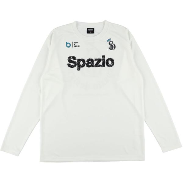 Spazio スパッツィオ ロゴスケッチロンプラ フットサル プラクティスシャツ ge1116-01
