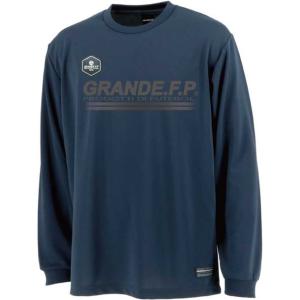 グランデ grande ハイパーロゴヘキサゴンL Sプラシャツ フットサルプラクティクスシャツ