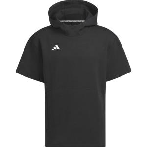 adidas（アディダス） メンズ 半袖 スウェット パーカー adidas M