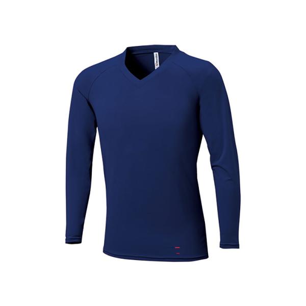 wundou(ウンドウ) カラーインナー長袖Vネック その他スポーツ ウェア アンダー（インナー）シ...