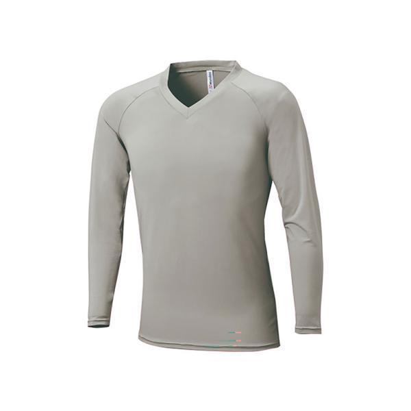 wundou(ウンドウ) カラーインナー長袖Vネック その他スポーツ ウェア アンダー（インナー）シ...