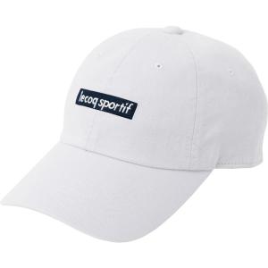 lecoqsportif(ルコック) コットンキャップ マルチSP CAP (qmavjc11-wh)