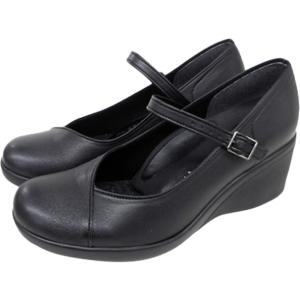 リゲッタ re:geta キリカエシデザインパンプス R-601 カジュアルシューズ (r601-blk)