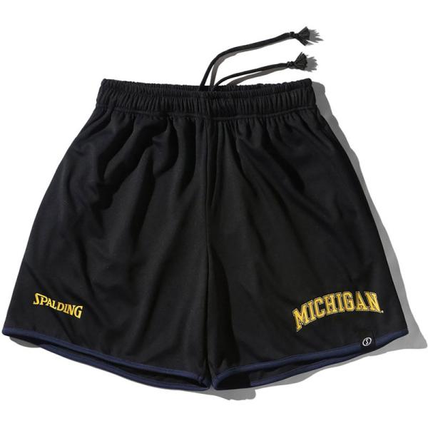 SPALDING スポルディング プラクティスパンツ ミシガン アーチロゴ ヘム バスケットボール ...