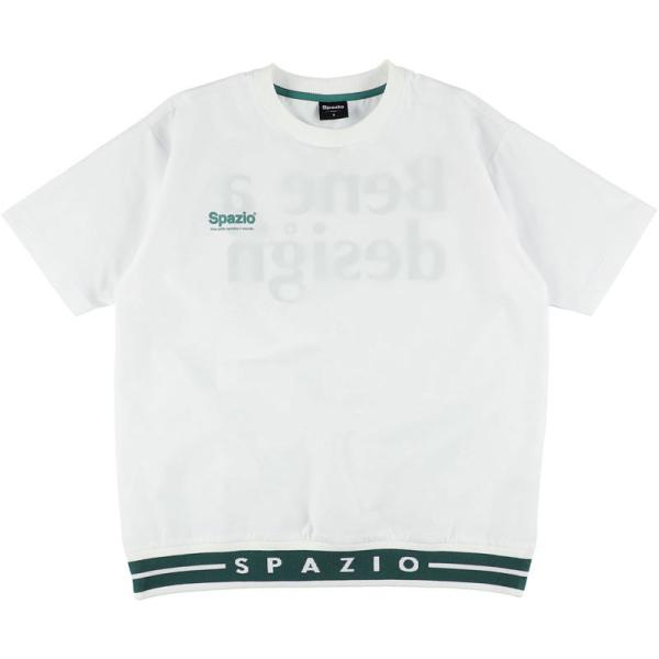 Spazio スパッツィオ 半袖ラインリブピステ フットサル ピステシャツ tp0652-01