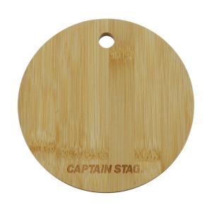 CAPTAIN STAG(キャプテンスタッグ) ダッチ＆スキレット 竹製プレートセット トレッキング キャンプ用品 調理用具 (UG3070)