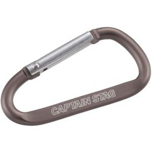 キャプテンスタッグ captainstag DカラビナM(チタングレー) アウトドアグッズ (um1838)