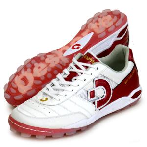 デスポルチ Desporte  サンルイスLL TF LTD  フットサルシューズ 屋外用  24SS (DS2046 P-WHT/D-RED)｜pitsports