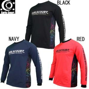 アールズコート Earls court グラデーション裏起毛ロングトップ サッカー フットサル ウェア プラシャツ 長袖 20FW