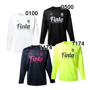 finta(フィンタ)  L/SプラクティスTシャツ  サッカープラクティクスシャツ プラシャツ 長袖  22FW (FT8818)｜pitsports