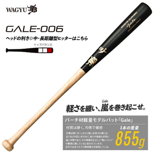 和牛JB  バーチ材硬式木製バット (Gale)  ゲイル  野球 軽量 (中学硬式 高校 大学社会...