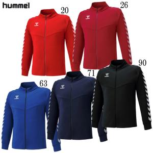 ヒュンメル hummel  チームウォームアップジャケット  トレーニングシャツ  22SS (HAT2098)｜pitsports