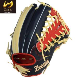 ジームス Zeems  限定 軟式カラーグラブ 外野手用  ZEEMS型ロゴ 軟式グラブ  22SS