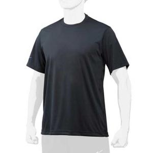 MIZUNO（ミズノ） 野球 シャツ 公式 Tシャツ 丸首 半袖 グレー