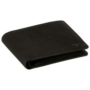 ミズノ MIZUNO グラブ革二ツ折リ財布 野球 木・ボール・グラブ革品