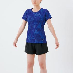 ミズノ MIZUNO ドライエアロフローTシャツ レディース トレーニングウェア Tシャツ (32MA0821)
