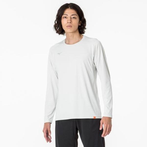 ミズノ MIZUNO ドライTシャツ(長袖) (メンズ) 陸上競技 ウエア Tシャツ/ポロシャツ (...