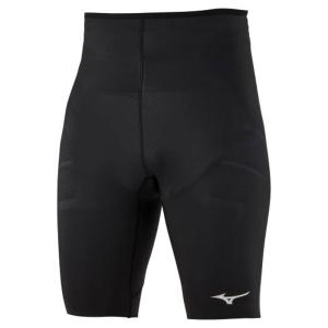 【ほぼ新品】バイオギアソニック ハーフタイツ 骨盤サポート ブラック Mサイズ MIZUNO（ミズノ） 【メール便可】ランニングタイツ メンズ バイオギア