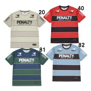 ペナルティ penalty  ヘリテージ プラTシャツ  サッカー フットサル ウェア プラクティスシャツ  24SS (PUS4017)｜pitsports