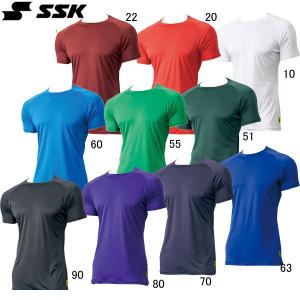エスエスケイ SSK Airyfanジュニアローネック半袖アンダーシャツ JRアンダーシャツ 17SS