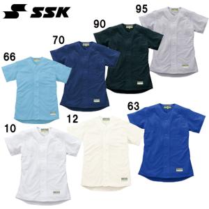 エスエスケイ SSK ジュニア用・無地メッシュシャツ ユニフォームシャツ 野球用品 (US0001JM)｜pitsports