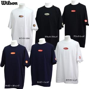 ウィルソン WILSON  ショートスリーブ Ｔシャツ 半袖  野球 ウェア ベースボールシャツ  22SS(WB60294-030507111517)｜pitsports