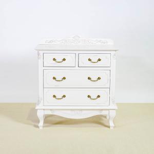 HAGiHARA（萩原） アンティーク チェスト 木製 4段 完成品