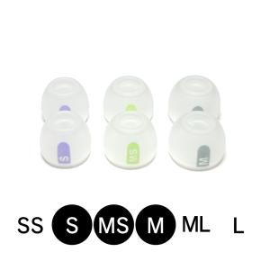 Artio CU2イヤーチップ S/MS/M アソートパック｜pixel-shop