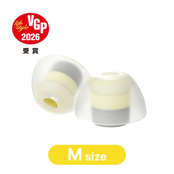 LEPIC nuon 空間音響イヤーピース boost / M size (M 2ペア) AirPo...