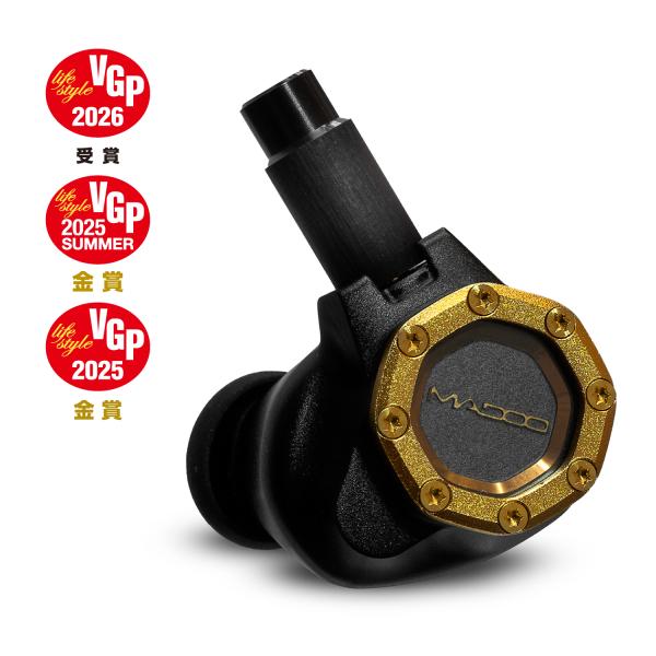 MADOO Typ622 プラナードライバー搭載 有線イヤホン VGP2026受賞／VGP2025S...