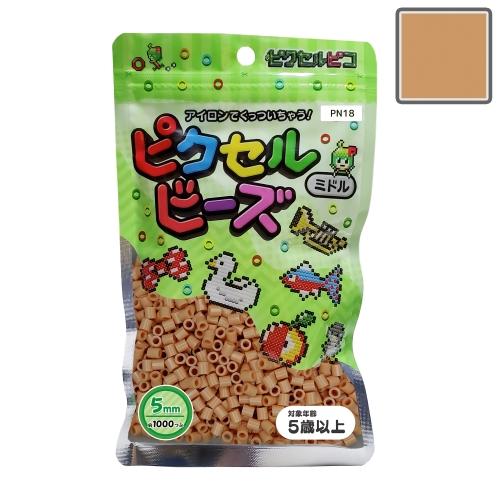 ピクセルビーズ ミドル (5mm)  ベージュ 1000粒 PN18