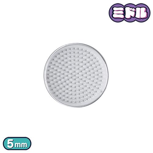 ミドル（5mm）アイロンビーズ用ペグボード スモール サークル型 8.5cm SP04