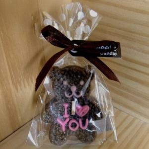 プチスイーツキャンドル ブラウンベア