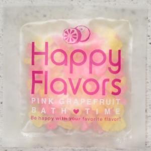 HappyFlavorsバスソルト ピンクグレープフルーツ