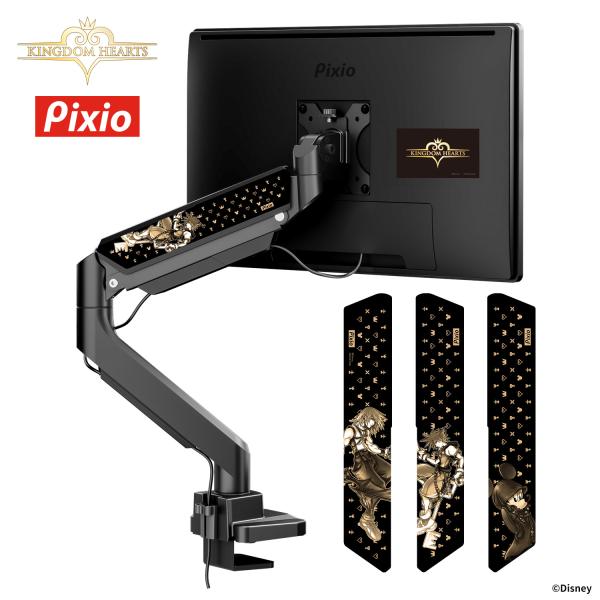 Pixio PS2S モニターアーム シングル ディズニー キャラクター / キングダム ハーツ ピ...