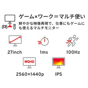 PX275 Wave ゲーミングモニター 27...の詳細画像2
