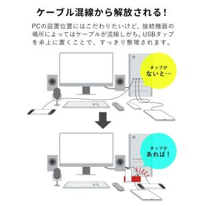電源タップ usb付き おしゃれ コンセント ...の詳細画像4