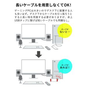 電源タップ usb付き おしゃれ コンセント ...の詳細画像5