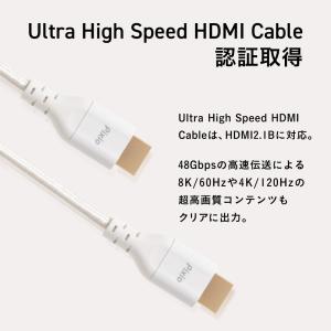 HDMIケーブル 2m 4K 8K 白 ホワイ...の詳細画像4