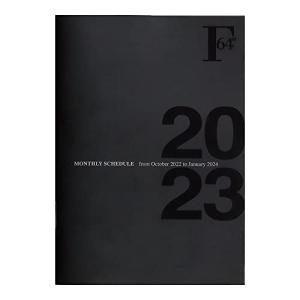キョクトウ アソシエイツ 手帳 2023年 2022年10月始まり FOBCOOP A6 ミニ マンスリー 黒 PBF55K23